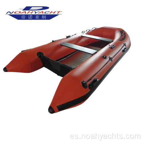 Barco de remo inflable del piso de aluminio Shandong Noahyacht